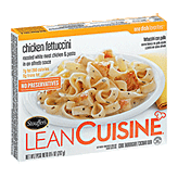 Stouffer's Lean Cuisine One Dish Favorites Lean Cuisine favorites; chicken fettuccini, roasted white meat chicken & pasta Left Picture